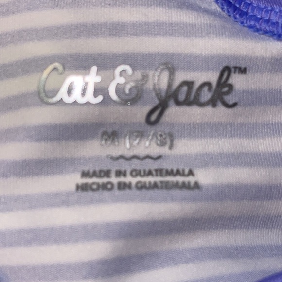 Cat & Jack Rashguard Cherry Sequins in Front - Picture 6 of 10